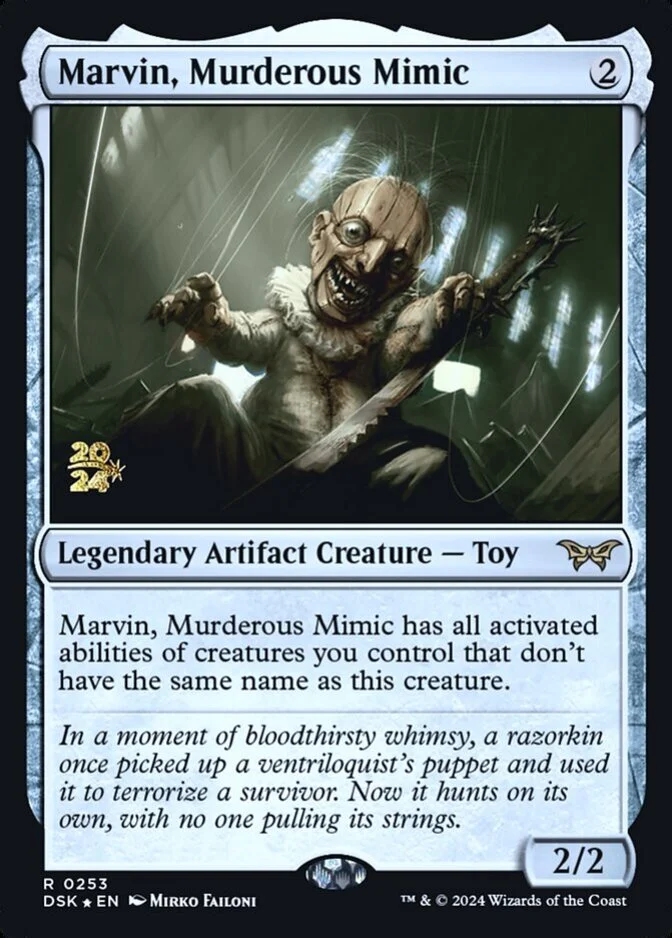 Marvin, Murderous Mimic <prerelease> [DSK] (F)