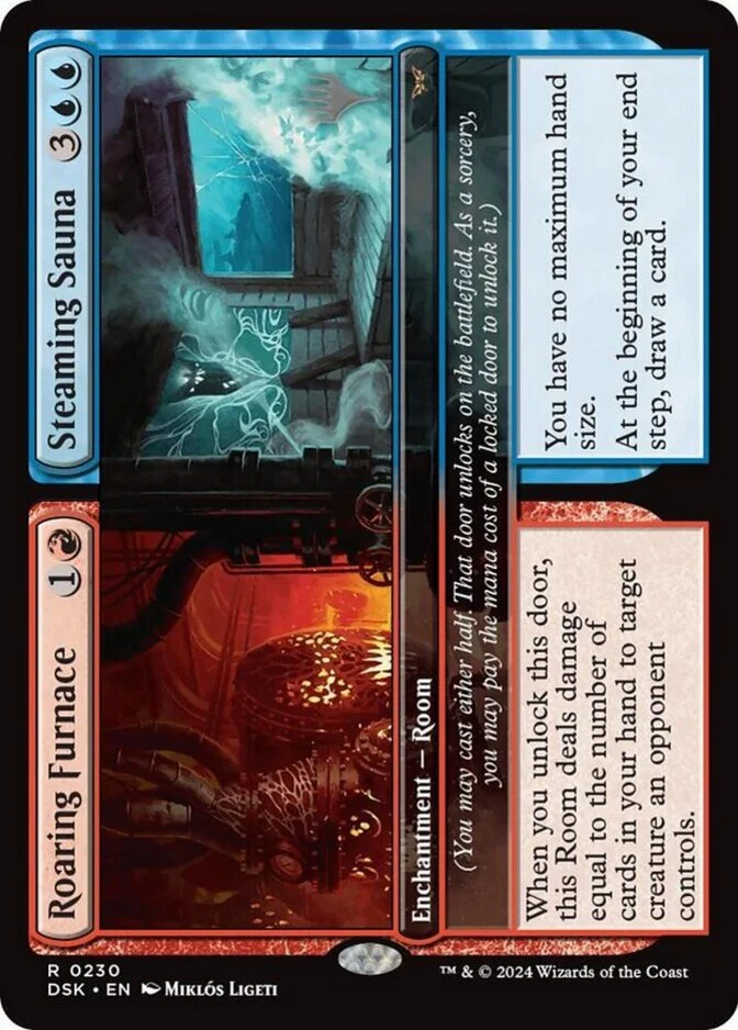Roaring Furnace // Steaming Sauna <planeswalker stamp> [DSK] (F)