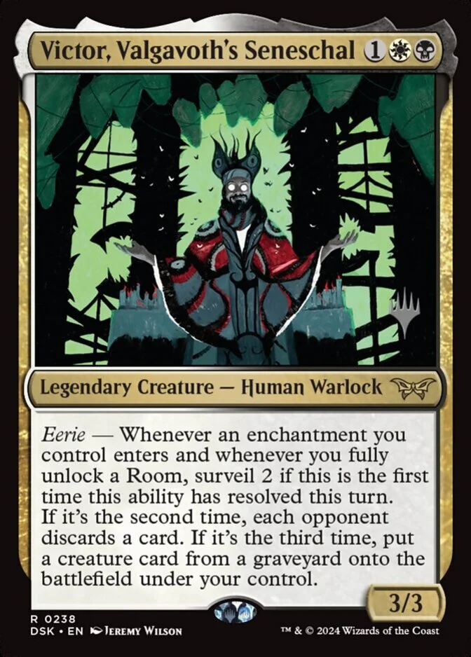 Victor, Valgavoth's Seneschal <planeswalker stamp> [DSK] (F)