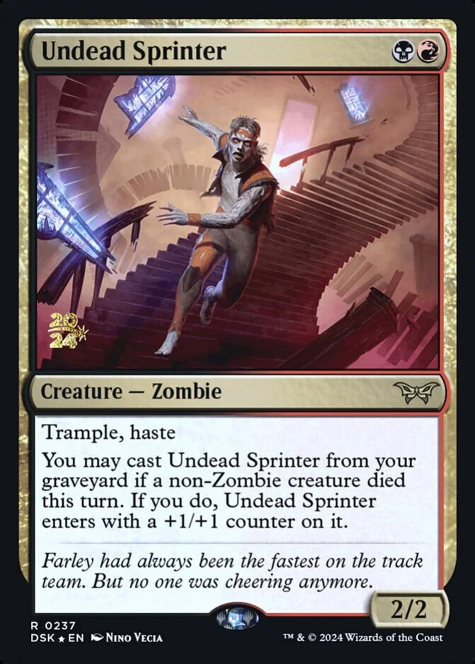 Undead Sprinter <prerelease> [DSK] (F)
