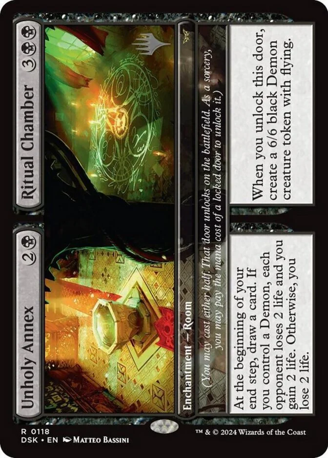 Unholy Annex // Ritual Chamber <planeswalker stamp> [DSK] (F)
