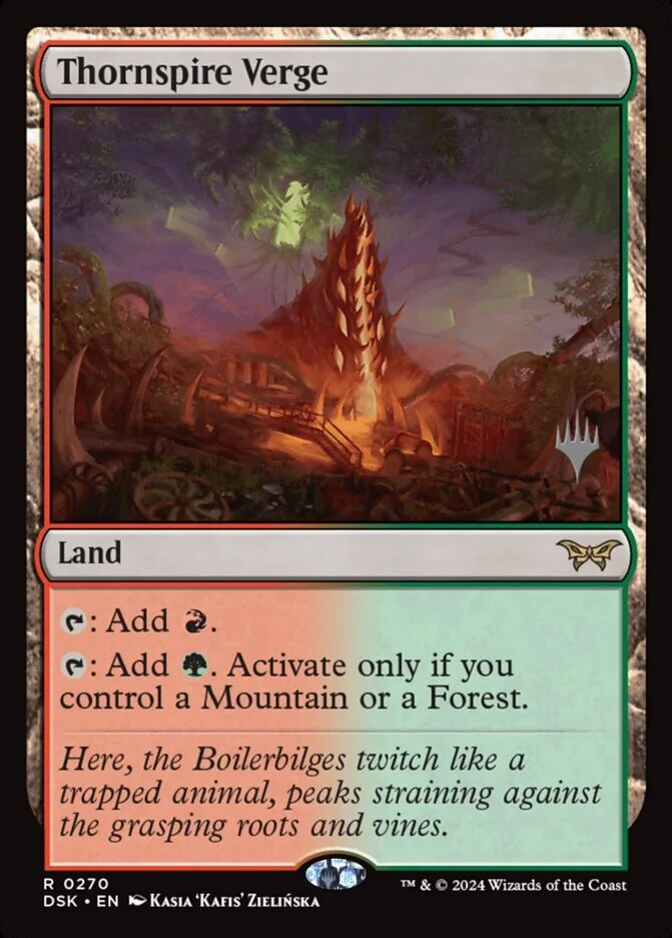 Thornspire Verge <planeswalker stamp> [DSK]