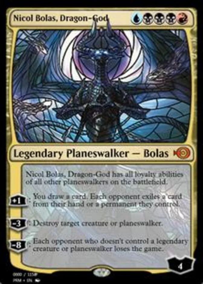 Nicol Bolas, Dragon-God <78015> [PRM]