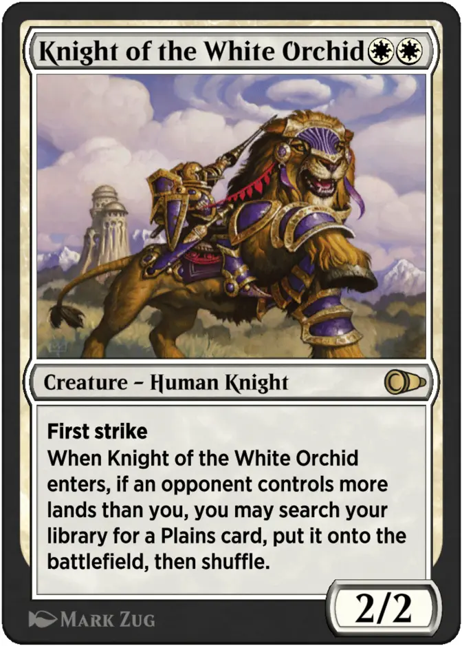 Knight of the White Orchid [PIO]