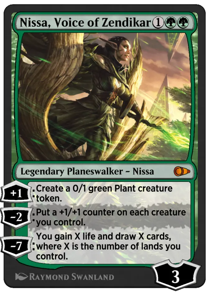 Nissa, Voice of Zendikar [PIO]