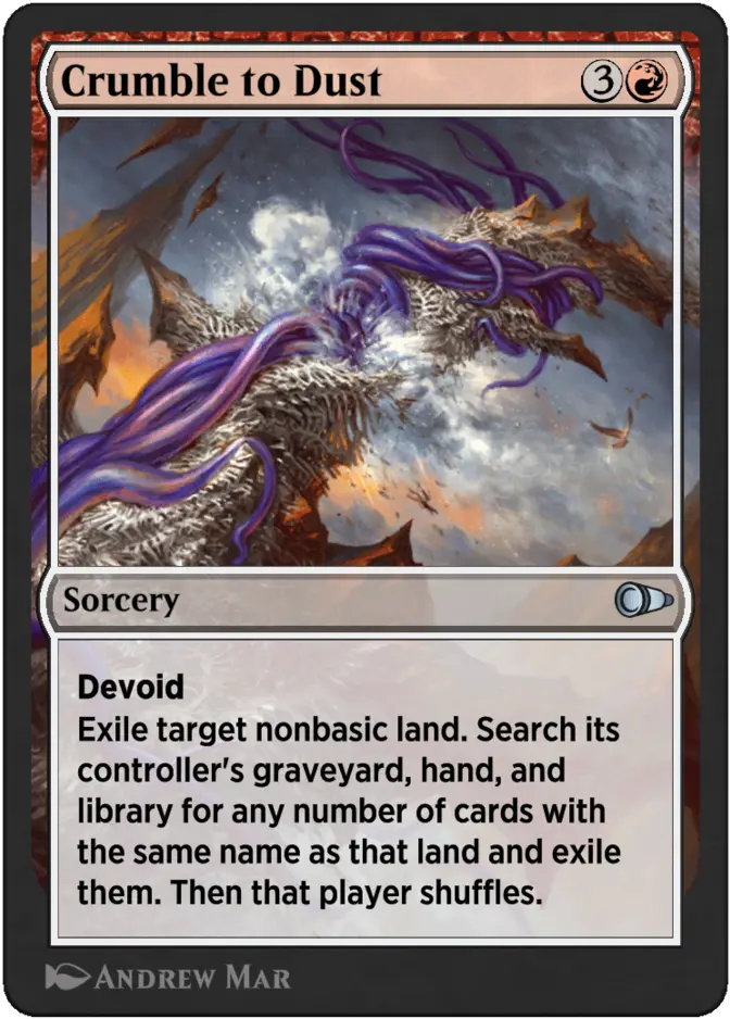 Crumble to Dust [PIO]