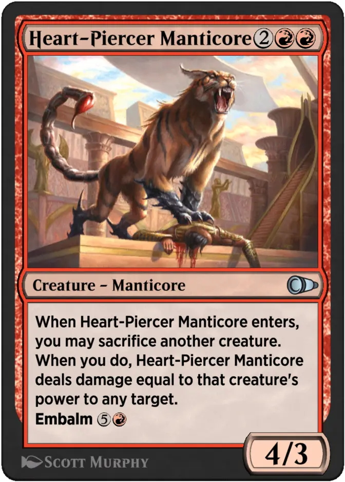 Heart-Piercer Manticore [PIO]