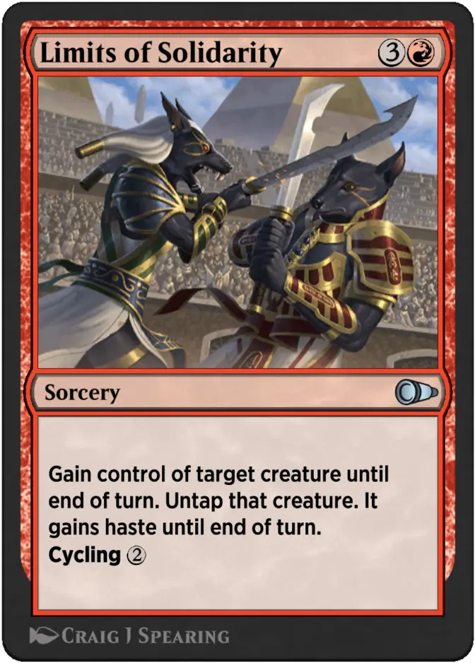 Limits of Solidarity [PIO]