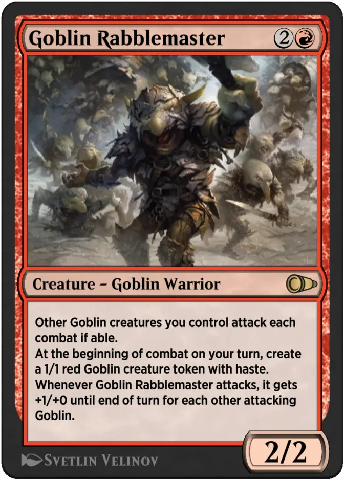 Goblin Rabblemaster [PIO]