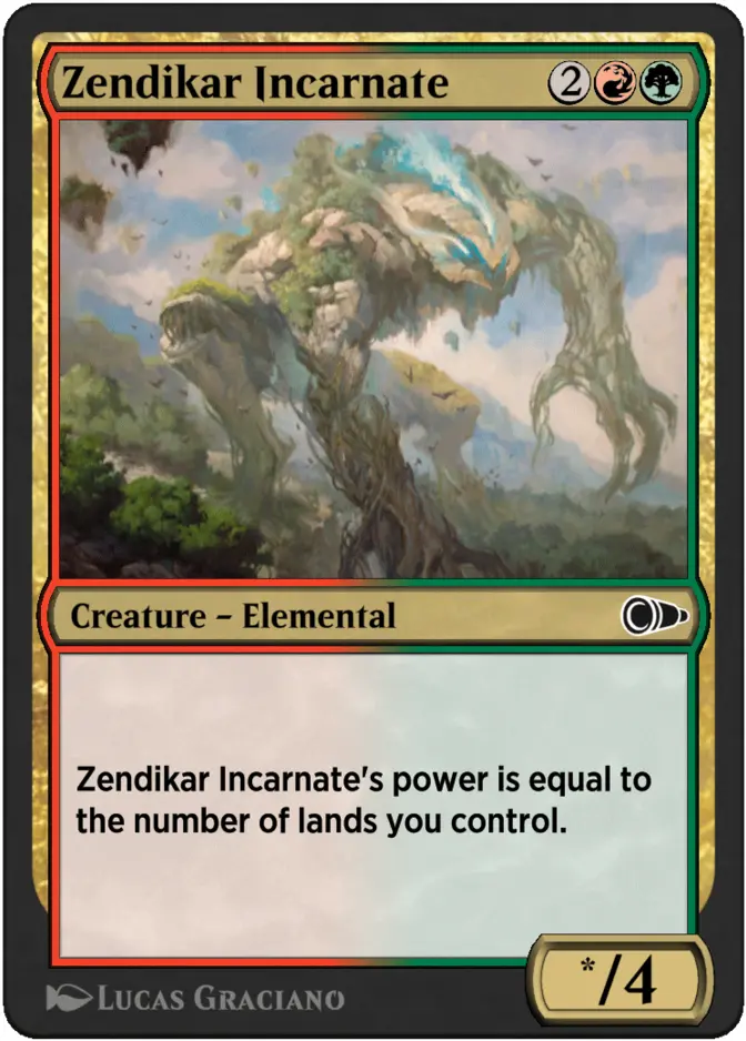 Zendikar Incarnate [PIO]