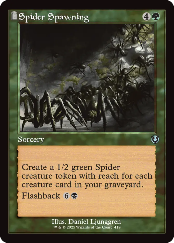 Spider Spawning <retro> [INR]