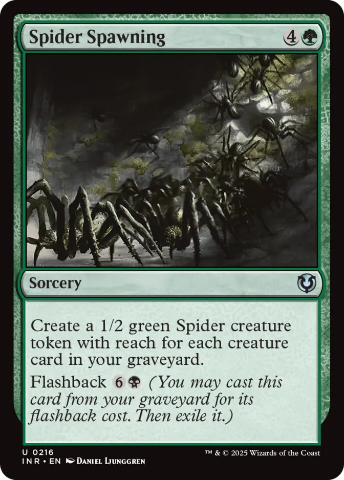 Spider Spawning [INR] (F)