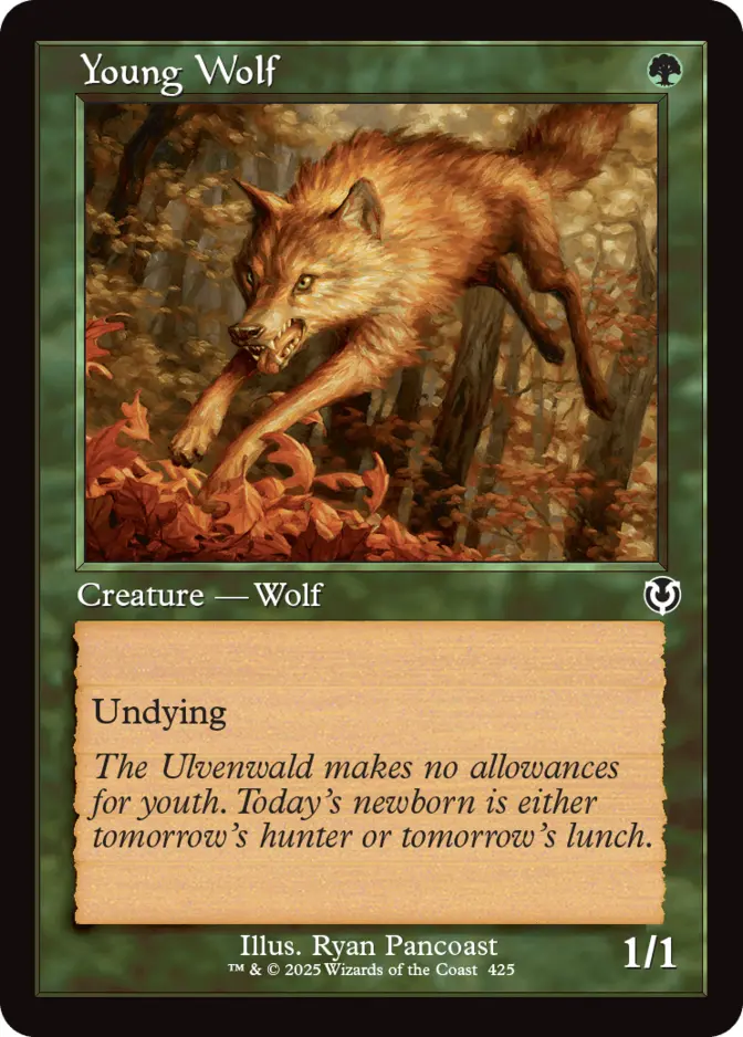 Young Wolf <retro> [INR] (F)