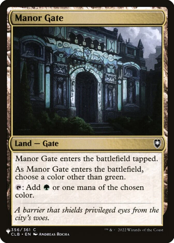 Manor Gate [PLIST]