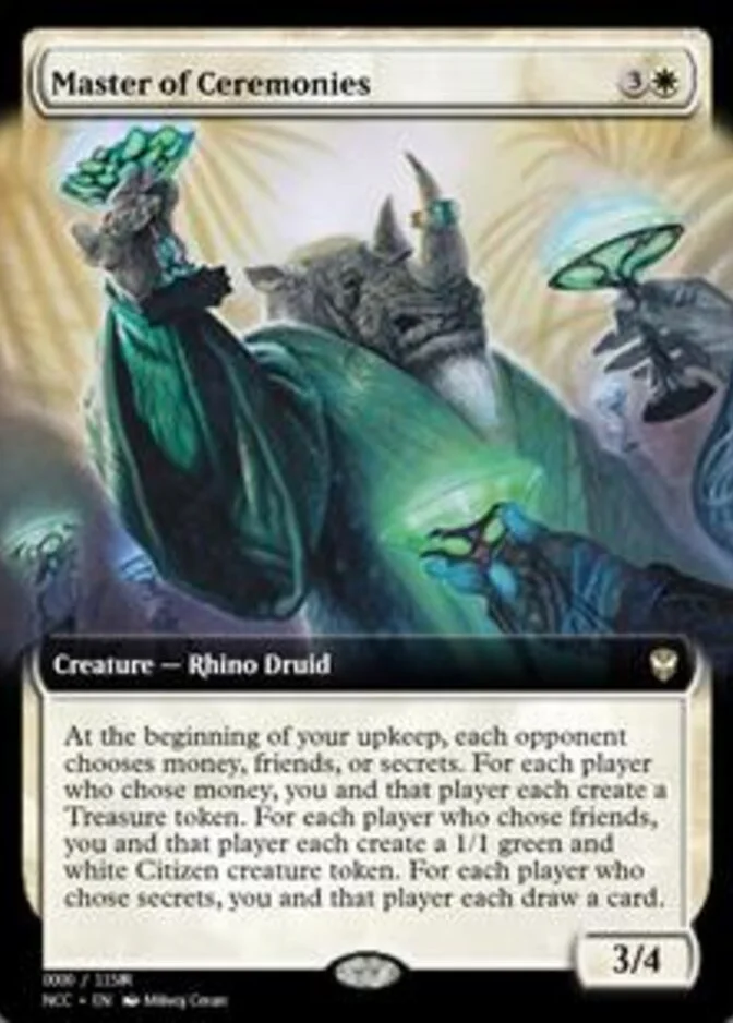 Master of Ceremonies <99941> [PRM]