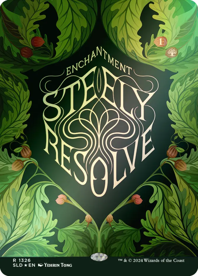 Steely Resolve <The Fairest Drop of All> [SLD]