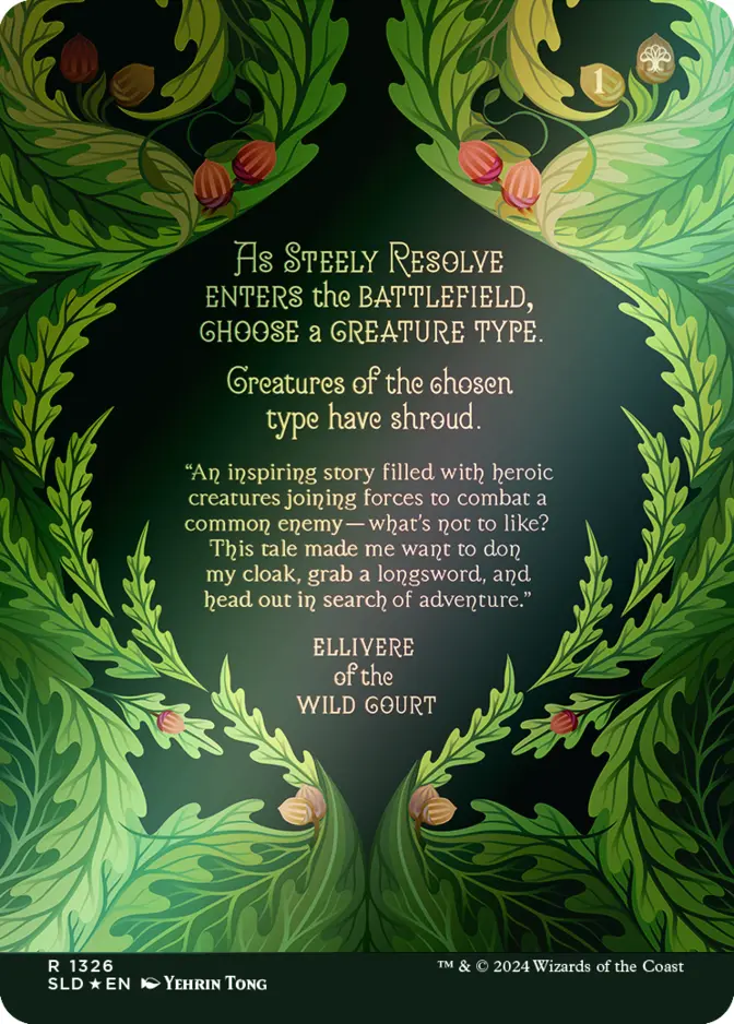 Steely Resolve <The Fairest Drop of All - Alternate> [SLD]