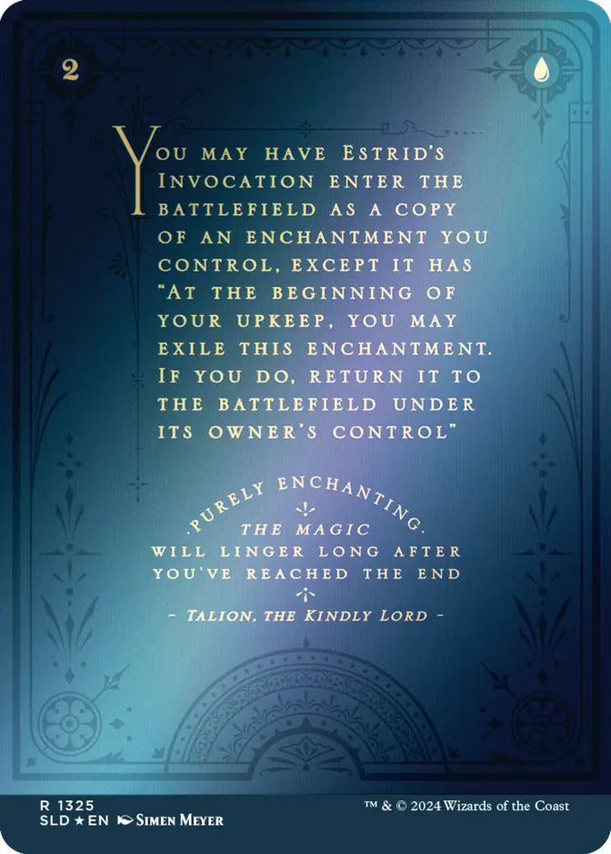 Estrid's Invocation <The Fairest Drop of All - Alternate> [SLD]