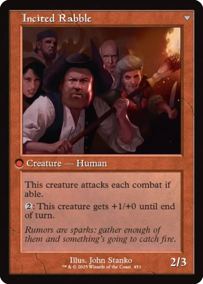 Incited Rabble <retro> [INR]