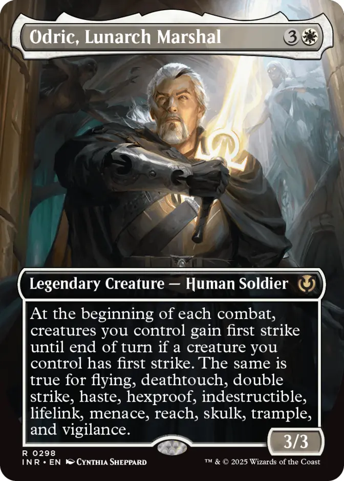 Odric, Lunarch Marshal <borderless> [INR] (F)
