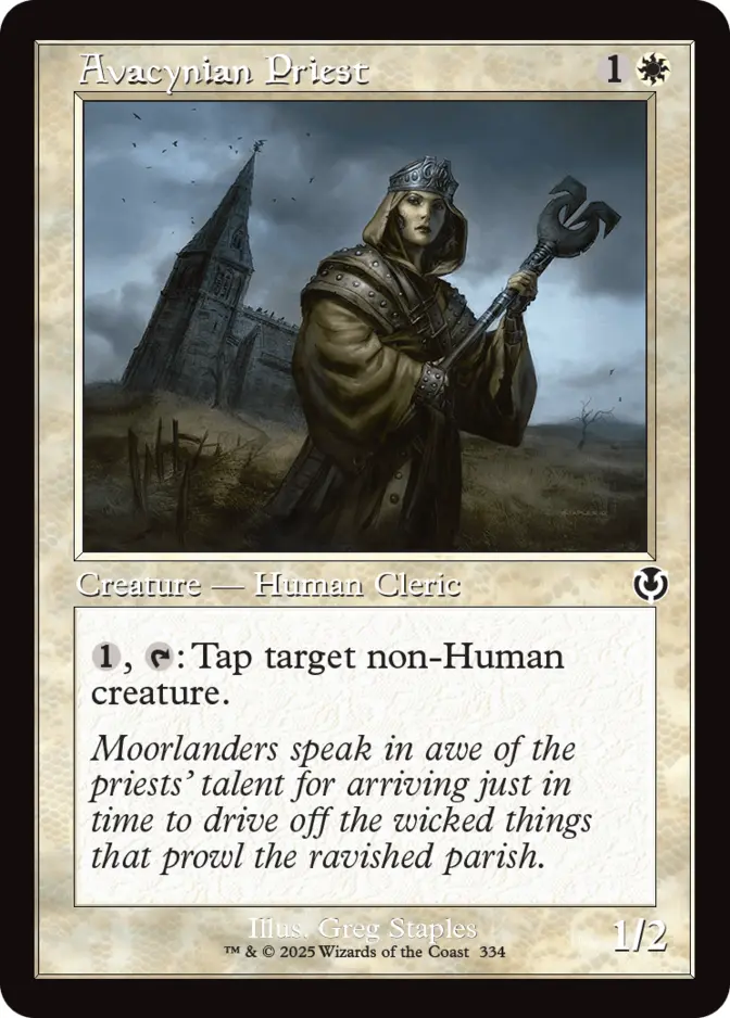 Avacynian Priest <retro> [INR]