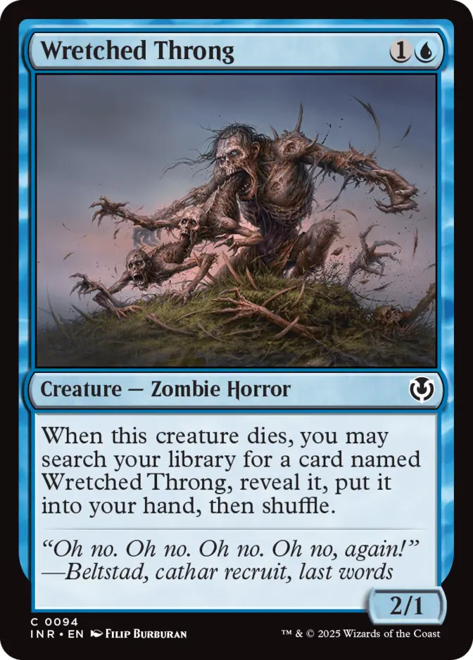 Wretched Throng [INR] (F)