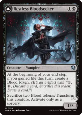mtg blood token commander deck Vish Kal, Arbiter (Commander) - Tokens 10 pcs BLOOD TOKEN (17/21)
