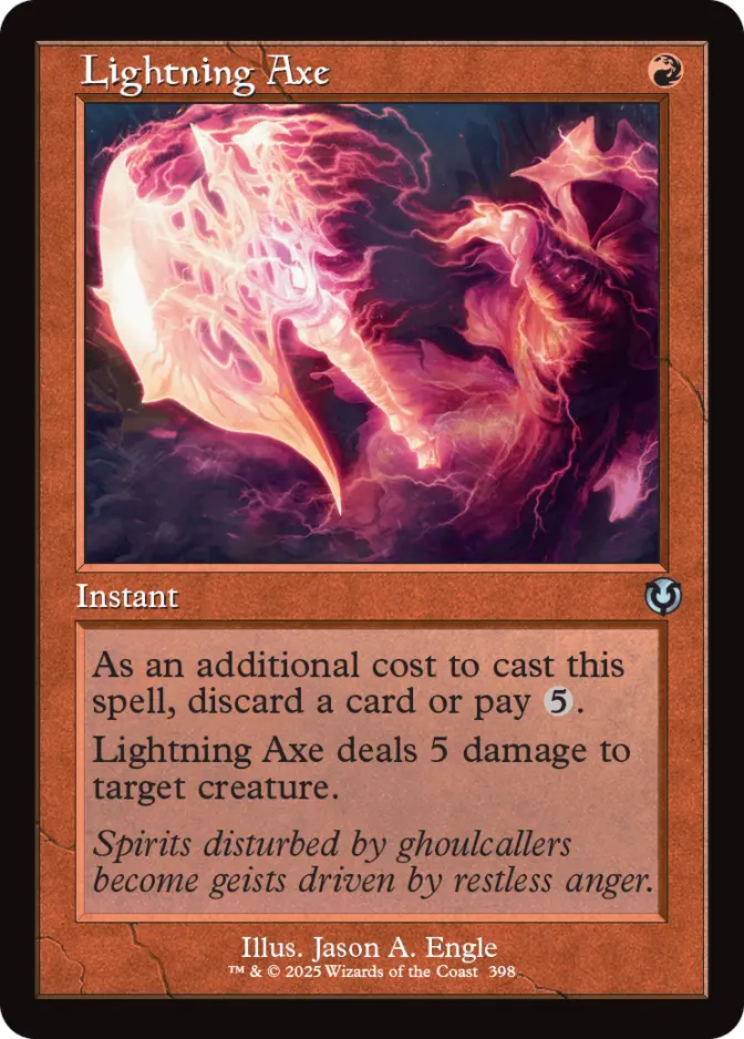 Lightning Axe <retro> [INR]