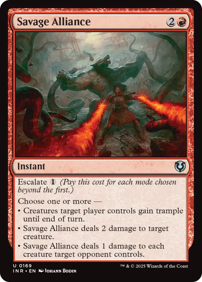 Savage Alliance [INR] (F)