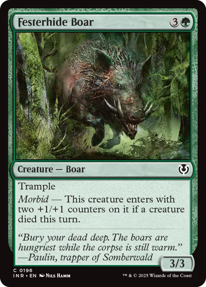 Festerhide Boar [INR]
