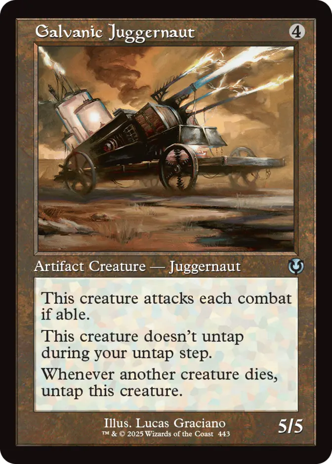 Galvanic Juggernaut <retro> [INR]