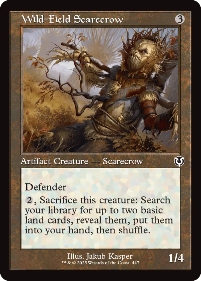 Wild-Field Scarecrow <retro> [INR]
