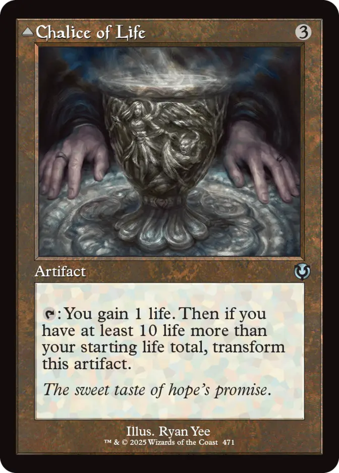 Chalice of Life <retro> [INR]