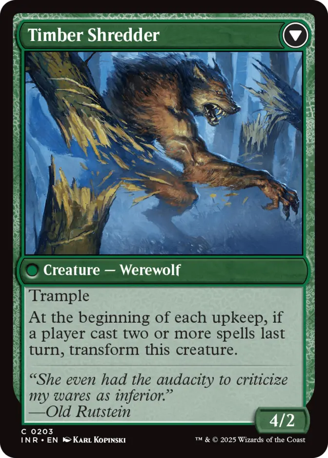 Timber Shredder [INR] (F)