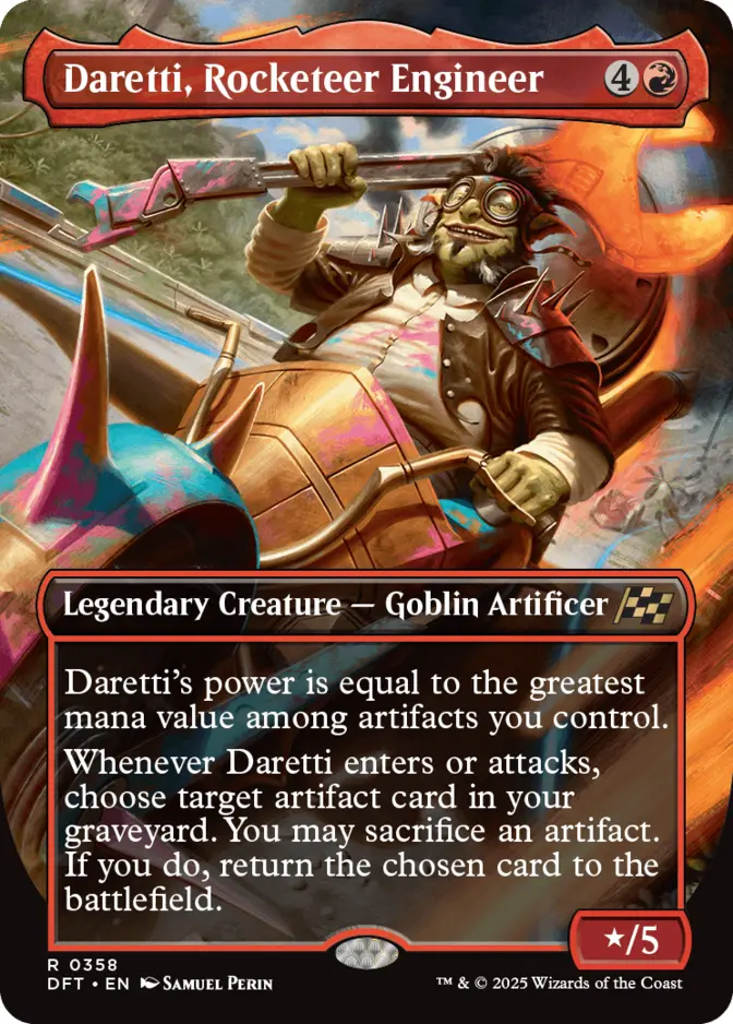Daretti, Rocketeer Engineer <borderless> [DFT] (F)