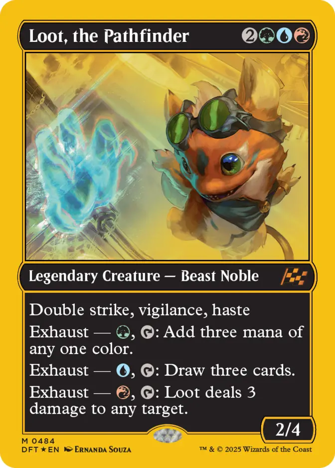 Loot, the Pathfinder <first place> [DFT] (F)