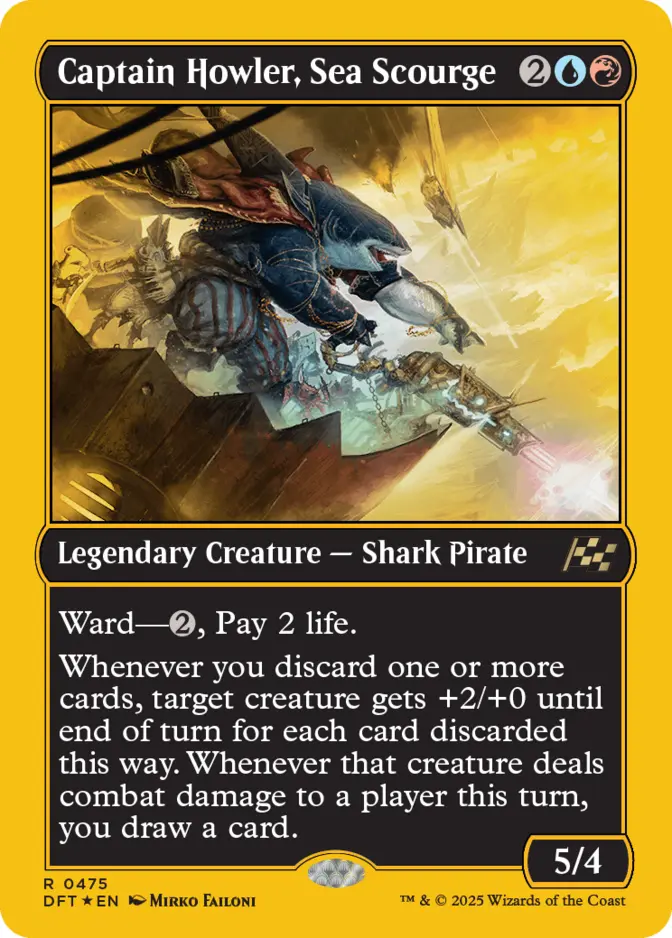 Captain Howler, Sea Scourge <first place> [DFT] (F)