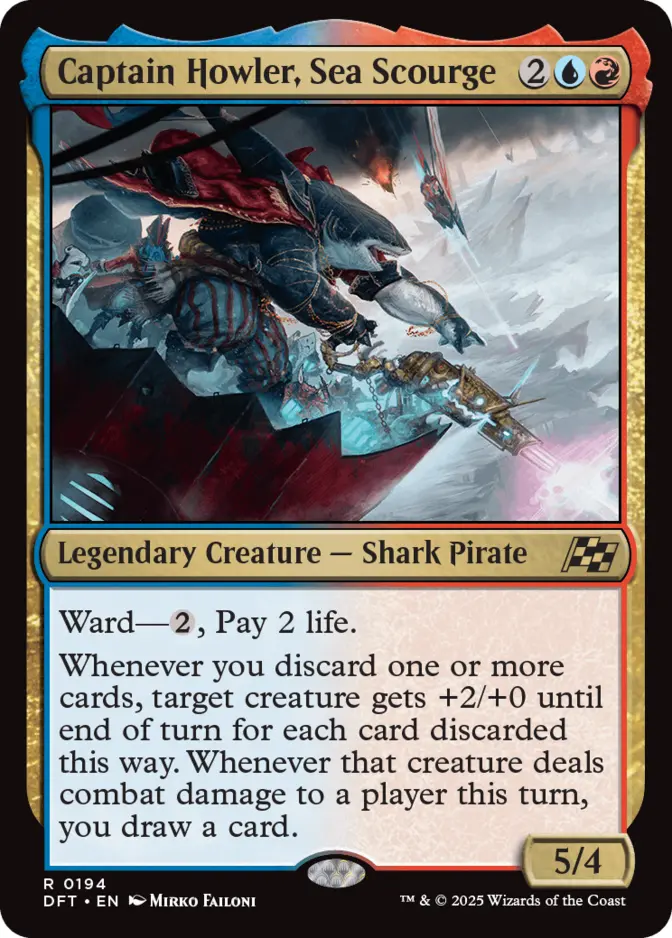 Captain Howler, Sea Scourge [DFT] (F)