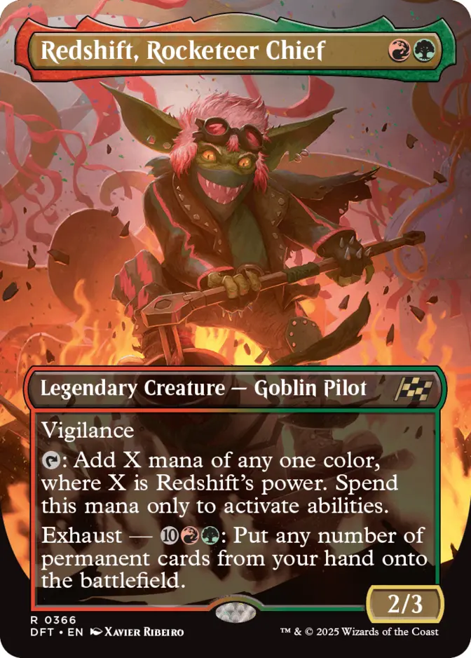 Redshift, Rocketeer Chief <borderless> [DFT]