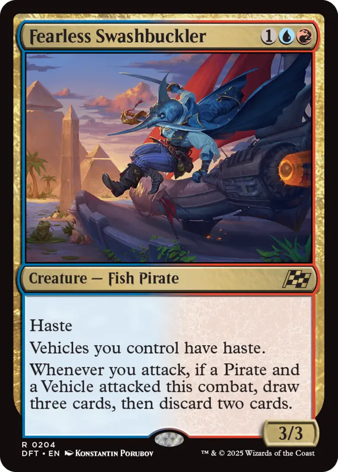 Fearless Swashbuckler [DFT]