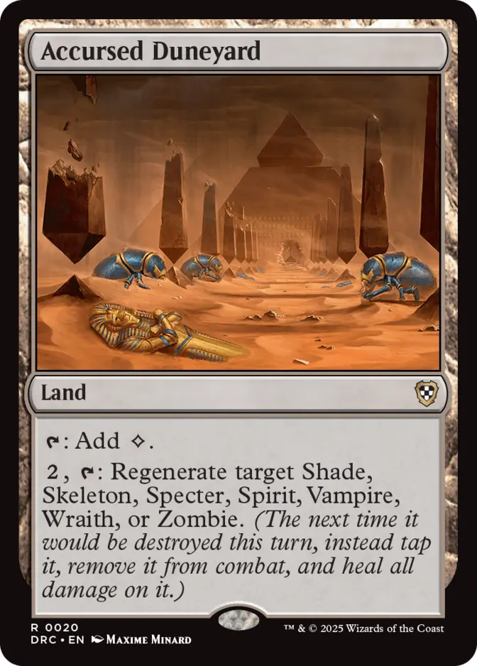 Accursed Duneyard [DRC]