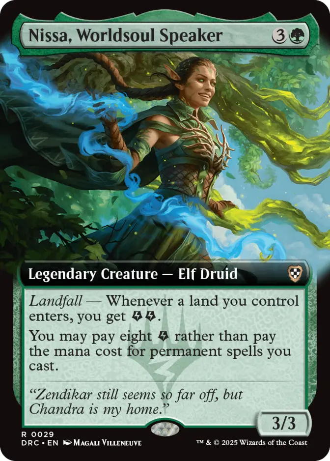 Nissa, Worldsoul Speaker <extended> [DRC]