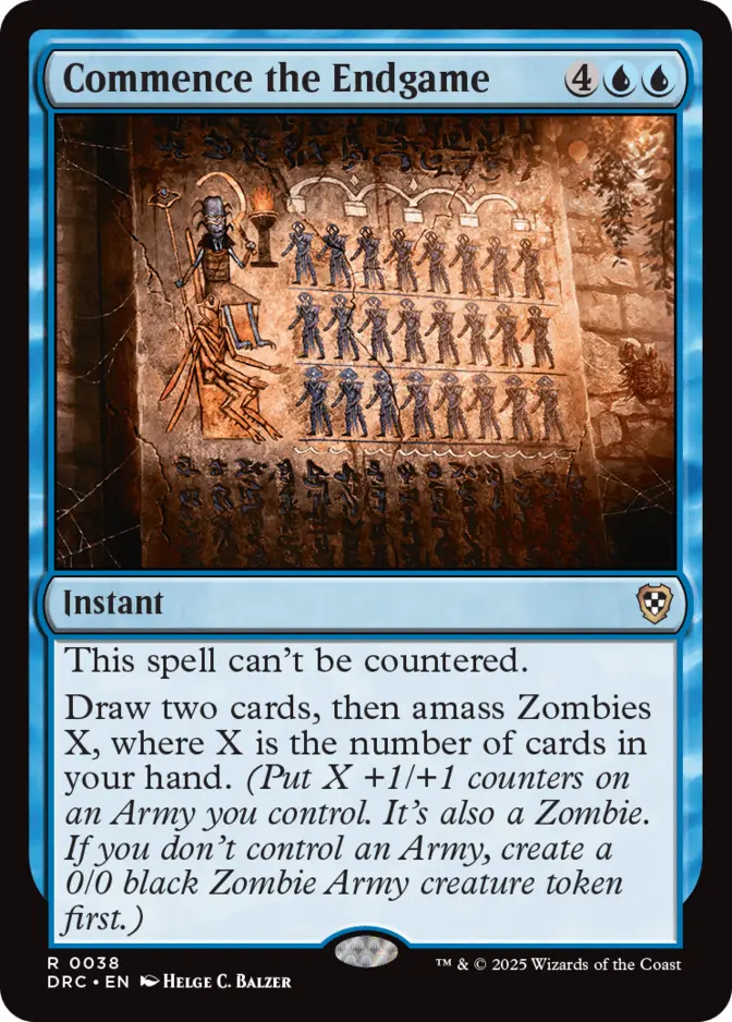 Commence the Endgame [DRC]