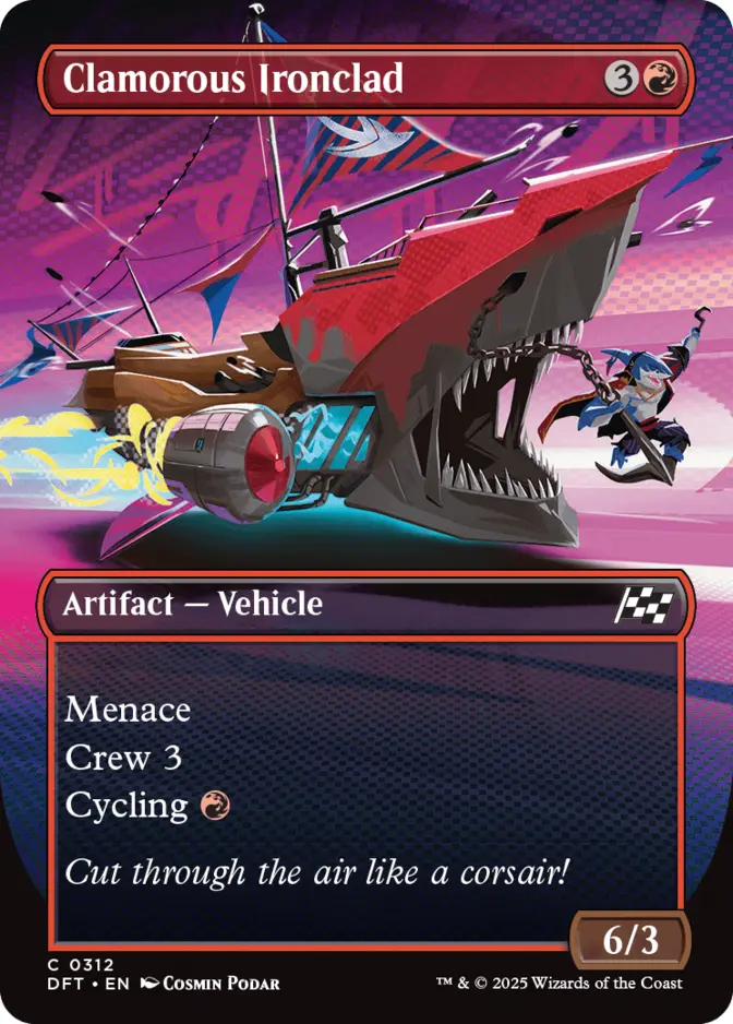 Clamorous Ironclad <showcase> [DFT]