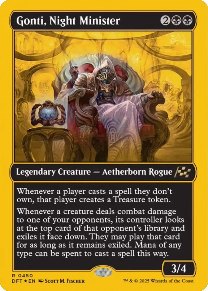 Gonti, Night Minister <first place> [DFT] (F)