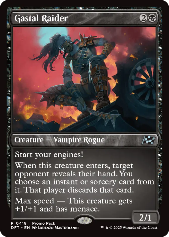 Gastal Raider <promo pack> [DFT] (F)