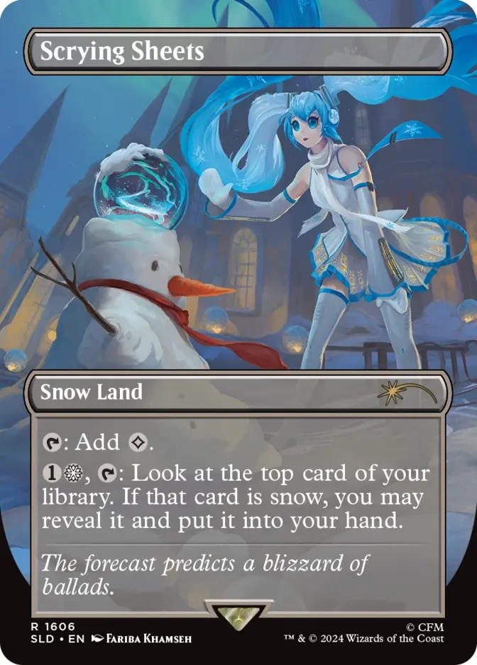 Scrying Sheets <Hatsune Miku: Winter Diva> [SLD]