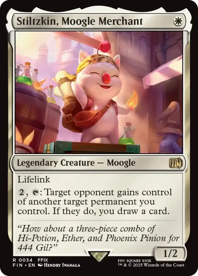 Stiltzkin, Moogle Merchant [FIN]