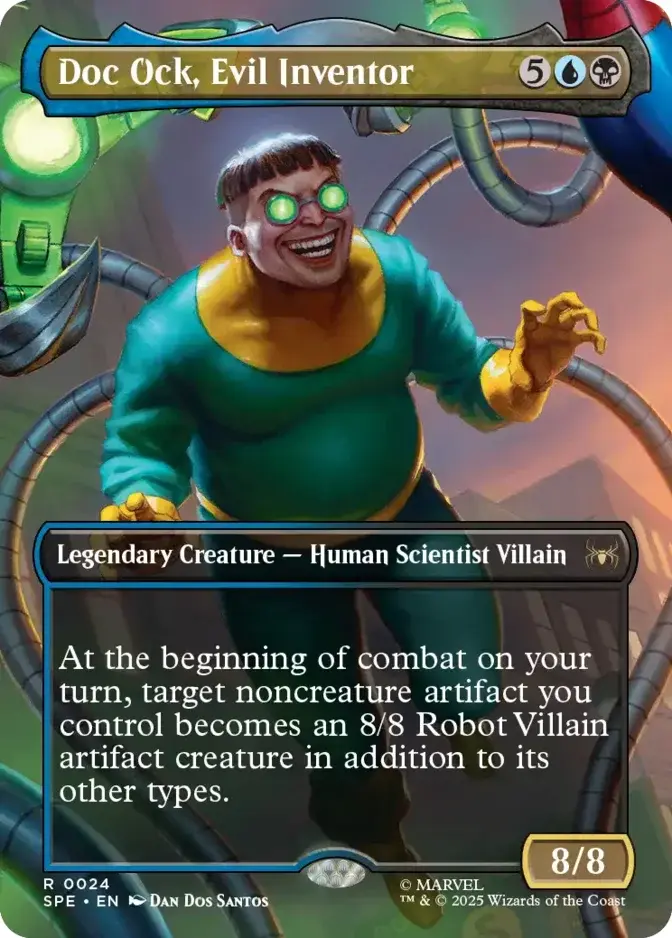 Doc Ock, Evil Inventor <borderless> [SPE]