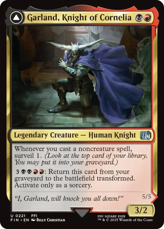 Garland, Knight of Cornelia [FIN]